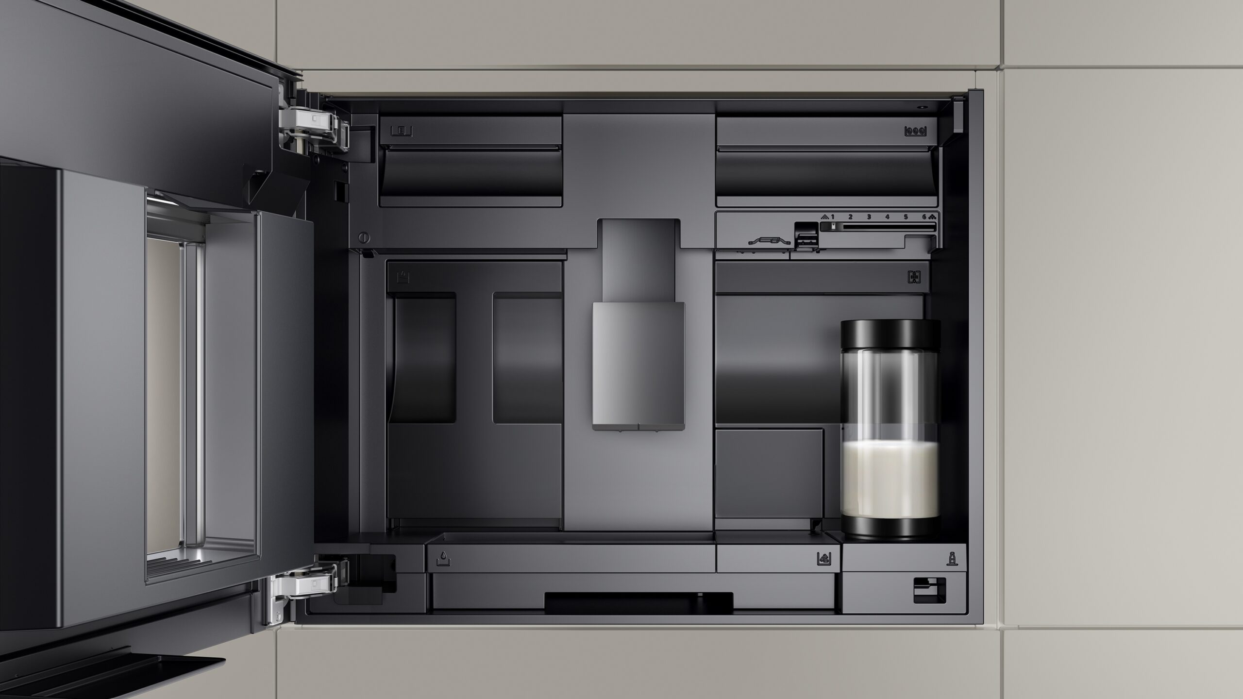 iQ700, Einbau-Kaffeevollautomat, Matt schwarz, CT918L1M0 – Bild 2