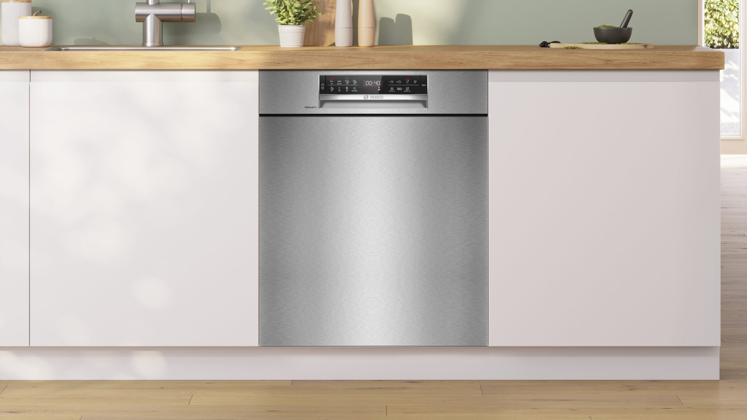 Serie 6, Unterbau-Geschirrspüler, 60 cm, Gebürsteter Stahl, SMU6ECS18E – Bild 2