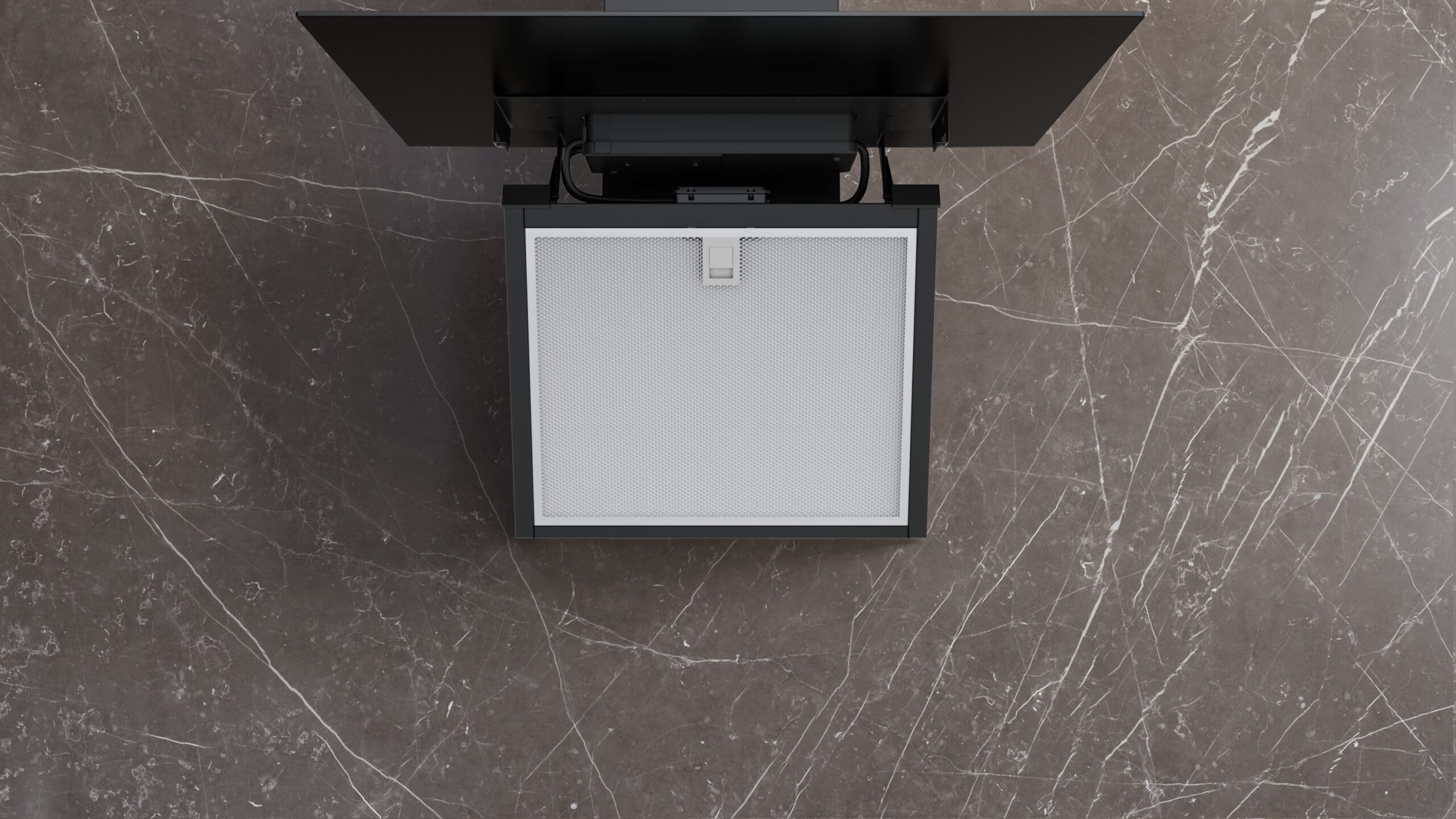 iQ300, Wandesse, 60 cm, Klarglas matt schwarz bedruckt, Mattschwarz, LC65KDFDK – Bild 5