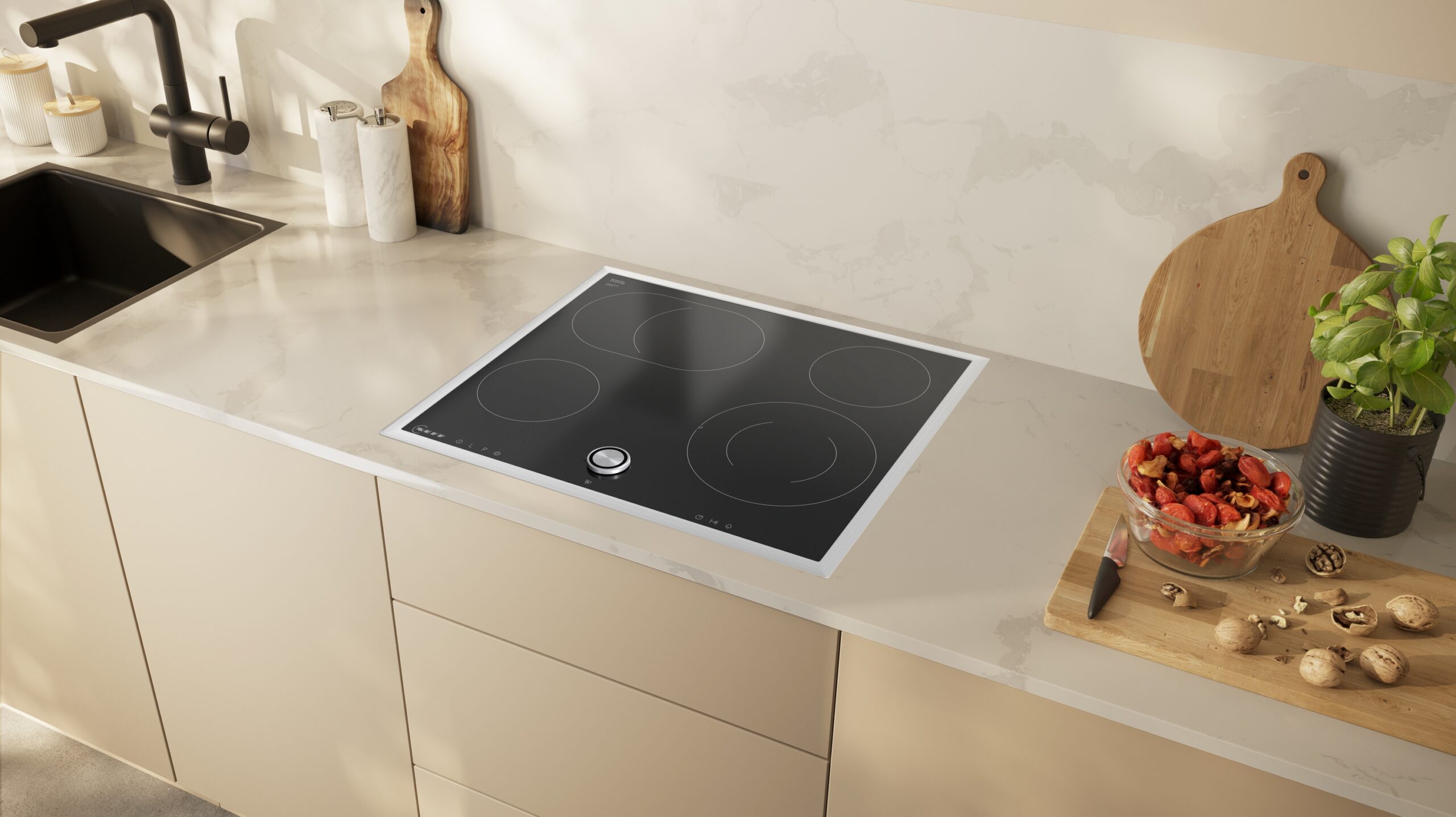 N 70, Elektrokochfeld, 60 cm, Mit Rahmen aufliegend, T16BT76N0 – Bild 3