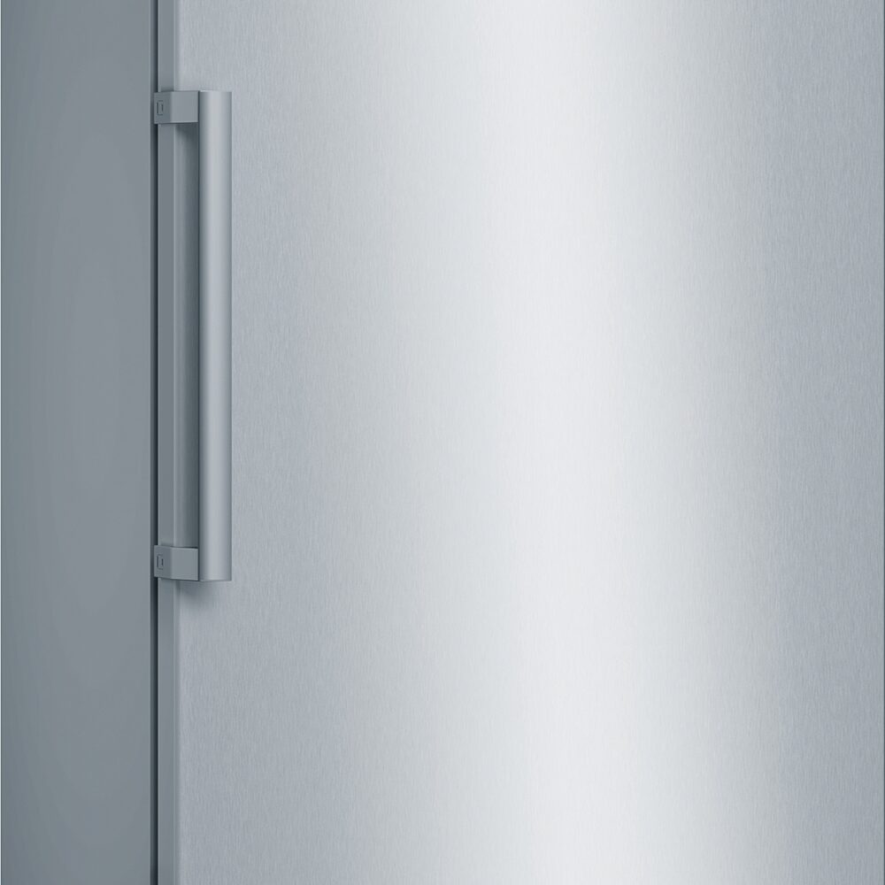 Serie 4, Freistehender Gefrierschrank, 186 x 60 cm, Metall-Optik, GSN36VLEP