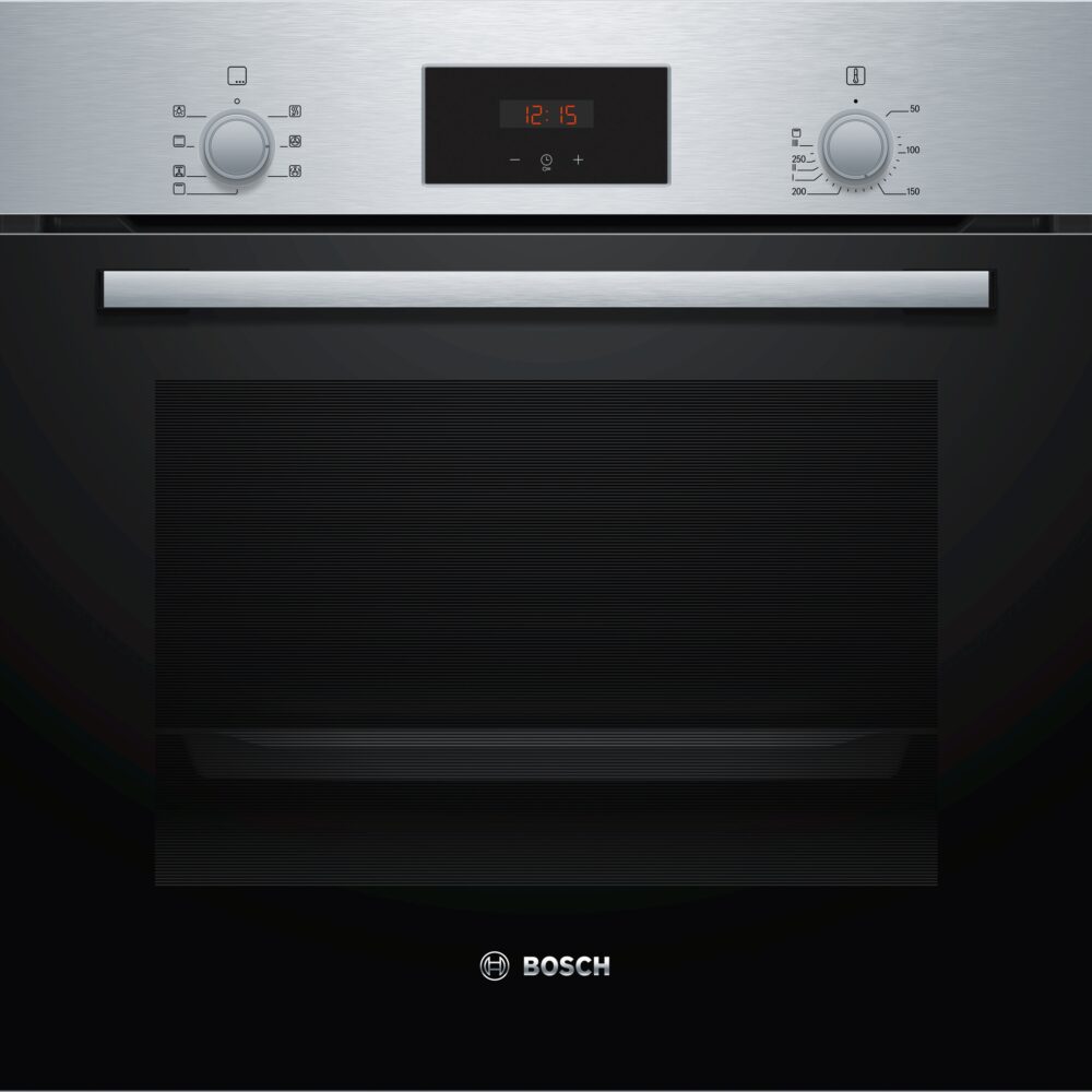 Serie 2, Einbau-Backofen, 60 x 60 cm, Edelstahl, HBF133BR0