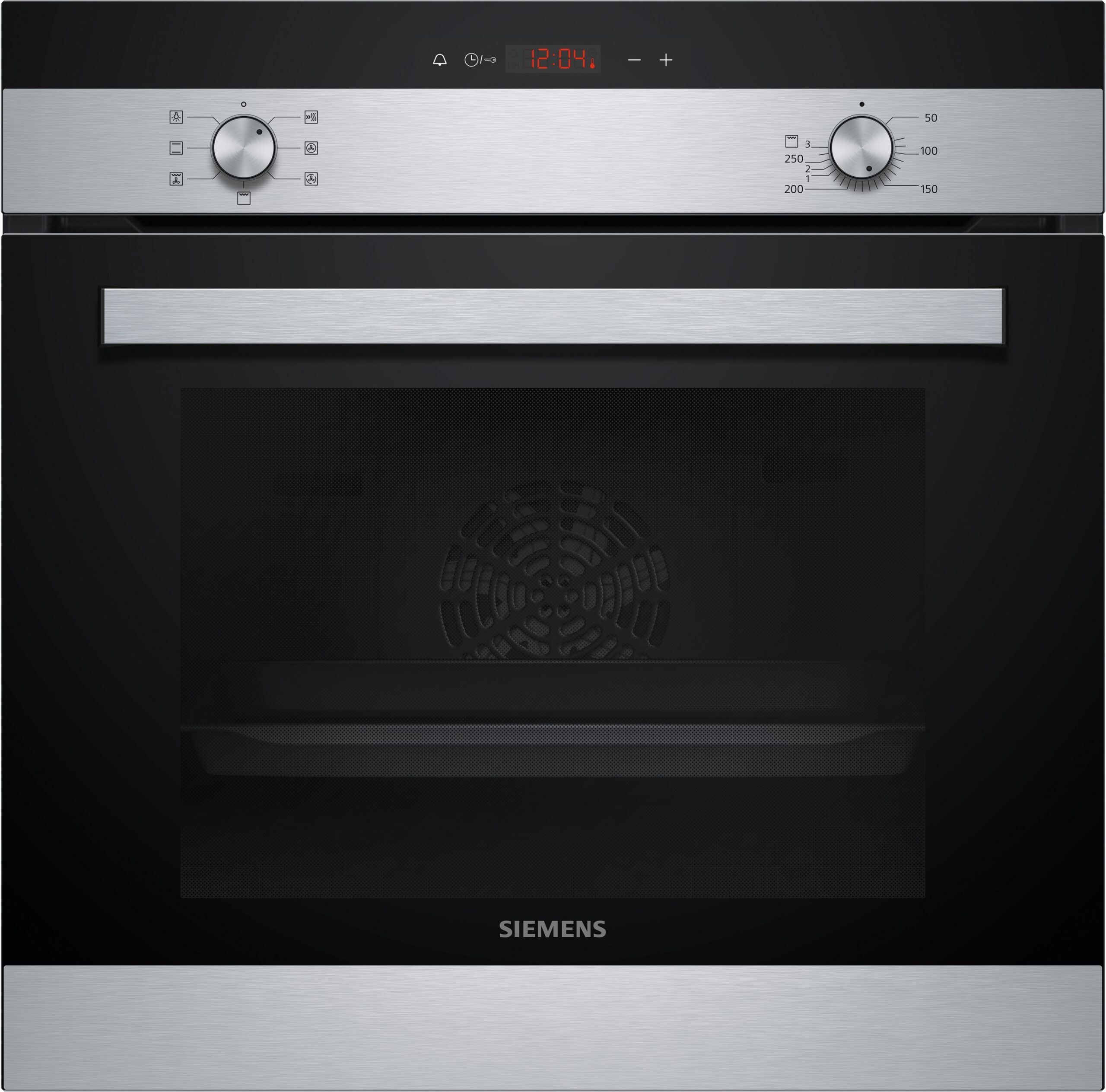 iQ100, Einbau-Backofen, 60 x 60 cm, Edelstahl, HB113FBS1
