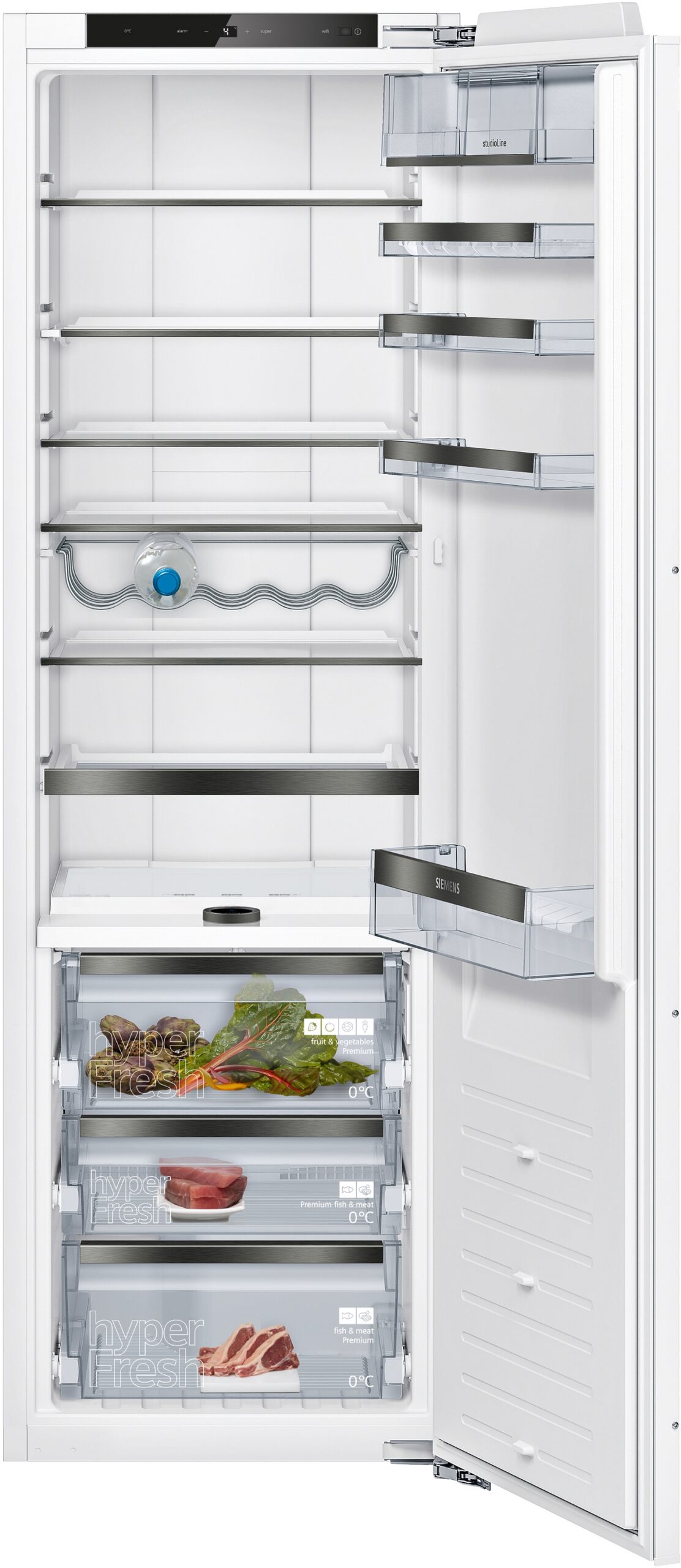 iQ700, Einbau-Kühlschrank, 177.2 x 55.8 cm, Flachscharnier mit Softeinzug, KI81FHDD0