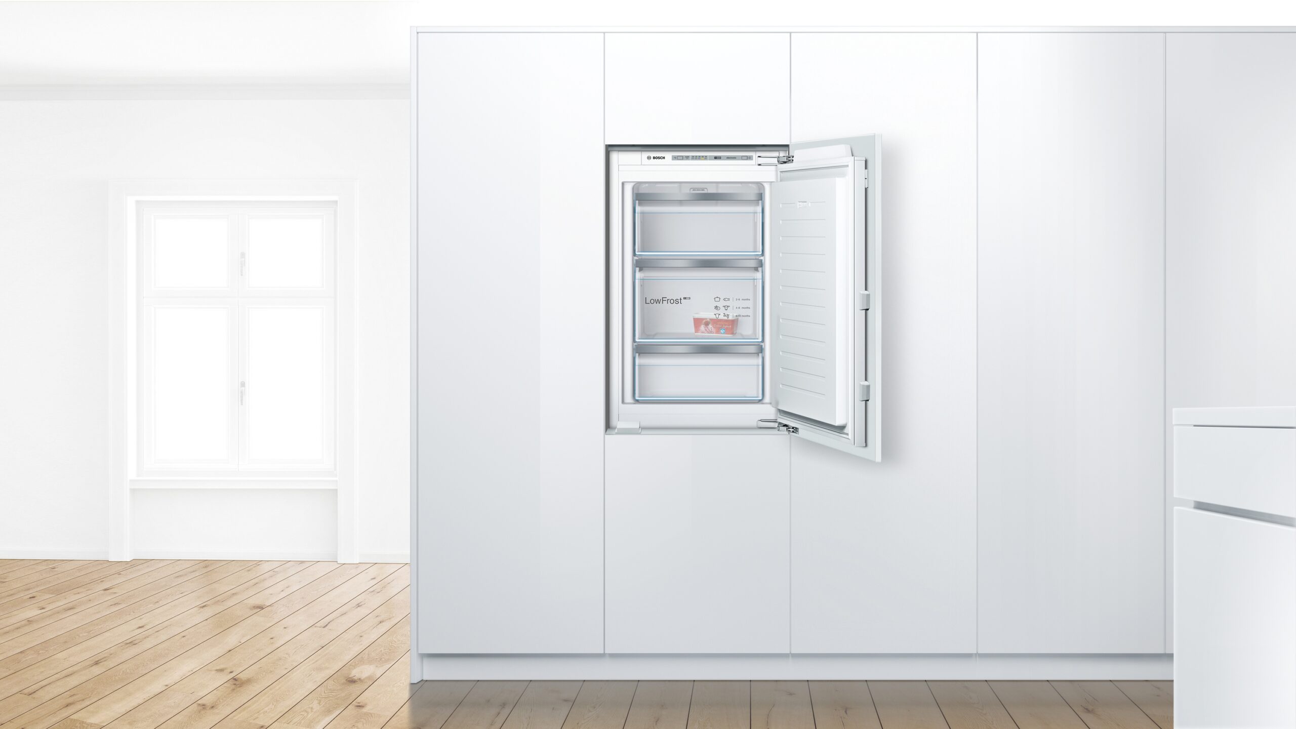 Serie 4, Einbau-Gefrierschrank, 87.4 x 55.8 cm, Flachscharnier, GIV21AFE0 – Bild 2