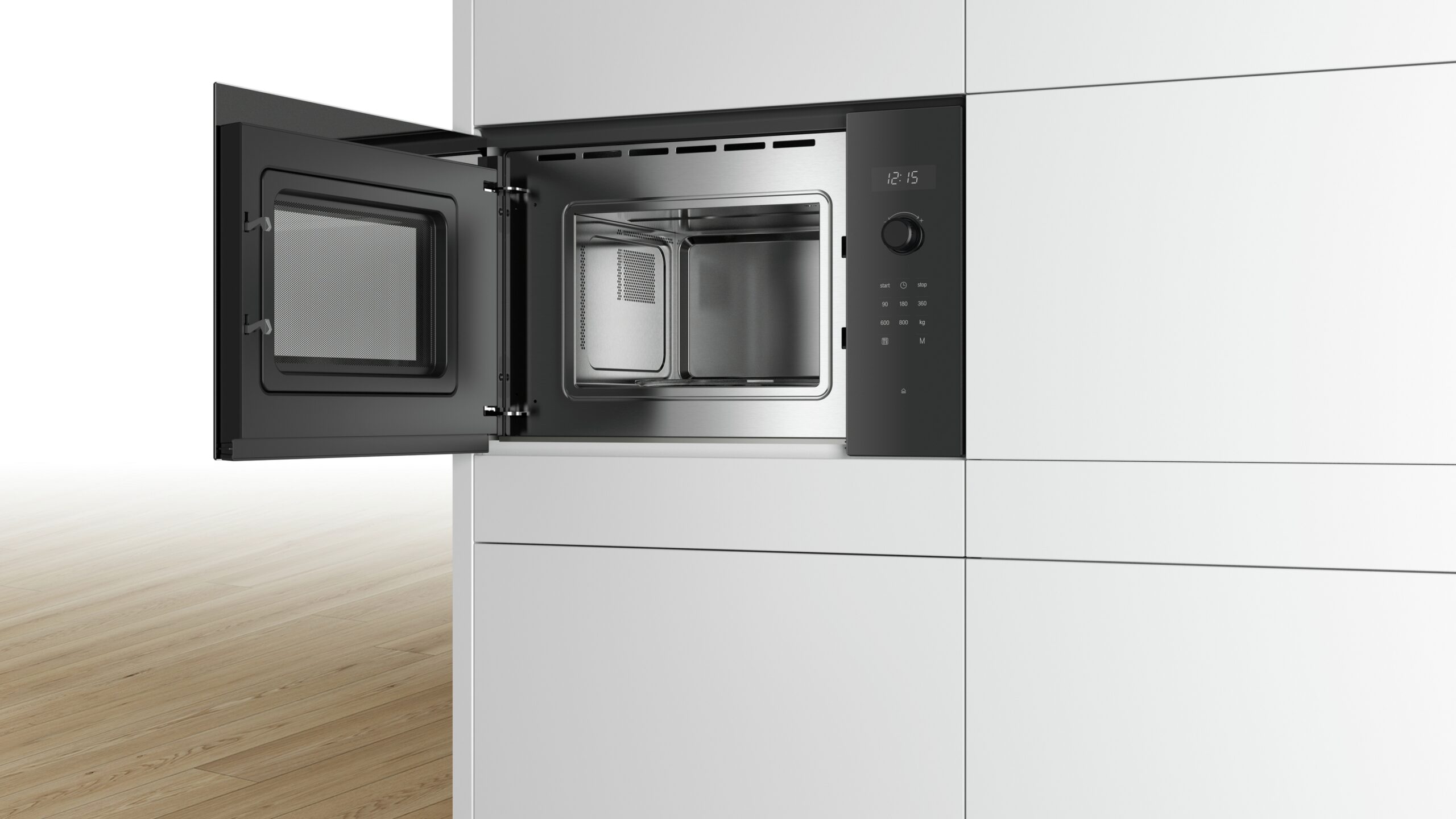 Serie 6, Einbau-Mikrowelle, Schwarz, BFL524MB0 – Bild 4