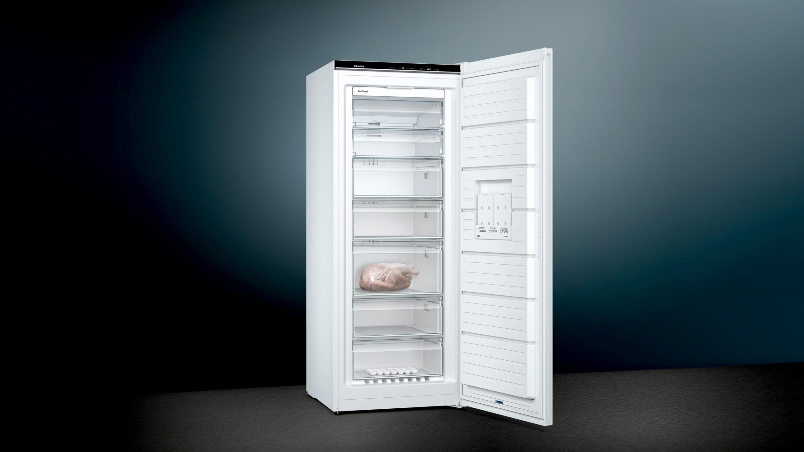 iQ500, Freistehender Gefrierschrank, 176 x 70 cm, GS54NUWDV – Bild 2