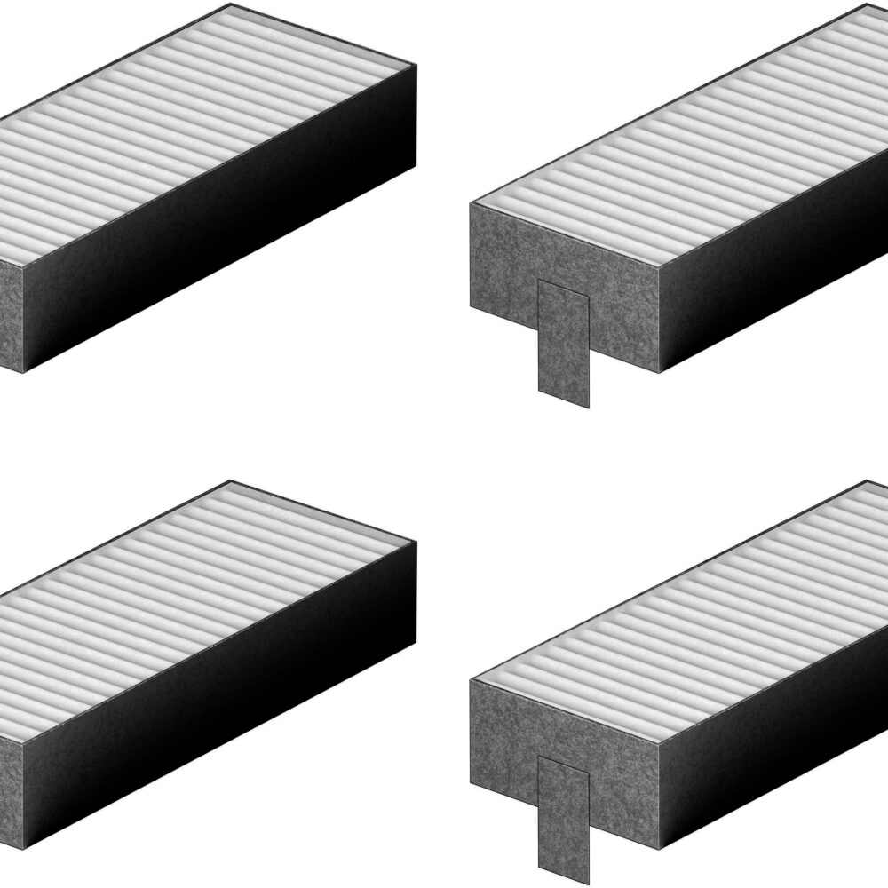 Akustikfilter, 194 mm, 4-teilig, HEZ9VEDU0