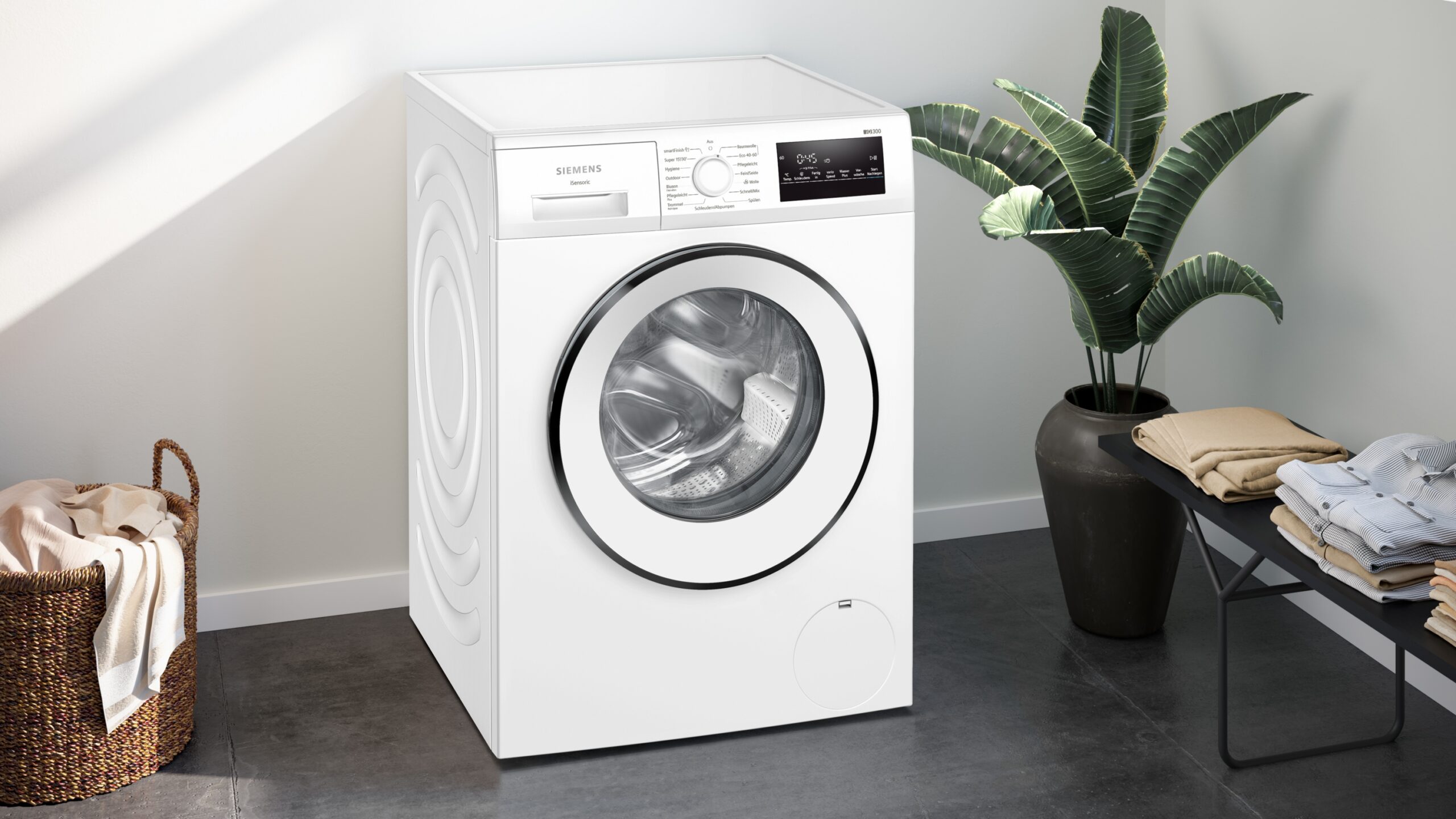 iQ300, Waschmaschine, Frontlader, 8 kg, max. 1400 U/min., WM14N226 – Bild 5