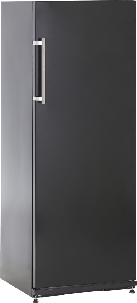 KBS K 311 SCHWARZ VOLLTÜR-KÜHLSCHRANK MIT STILLER KÜHLUNG UND LED-BELEUCHTUNG
